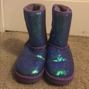 Sequin Ugg Boots